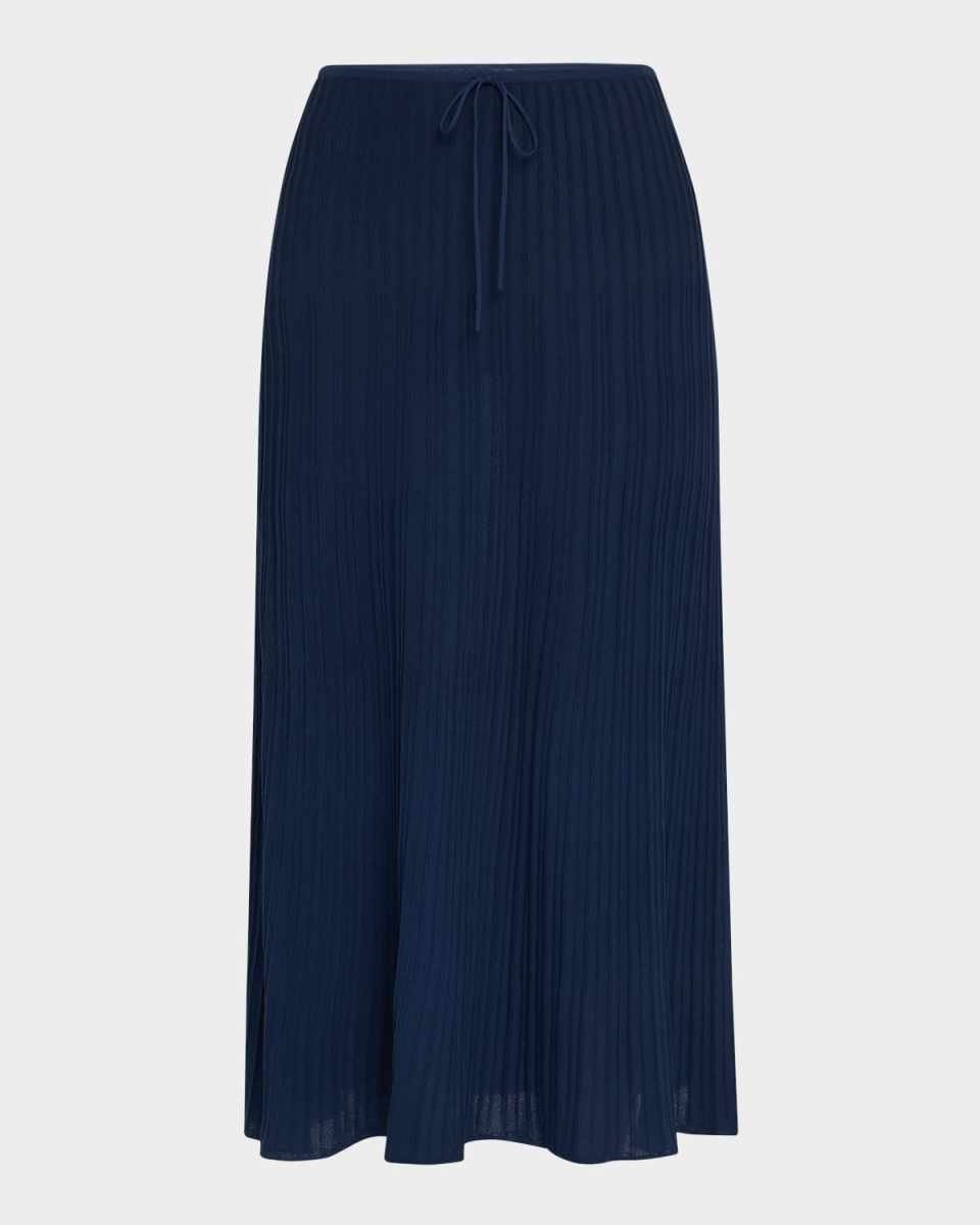 Citara Ribbed Midi Skirt